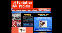 Desktop Screenshot of fondation-poclain.com