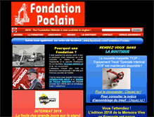 Tablet Screenshot of fondation-poclain.com
